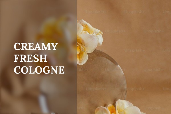 creamy fresh cologne