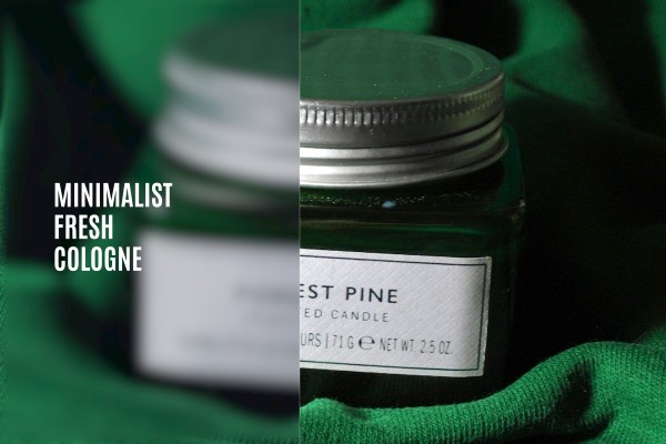 minimalist fresh cologne