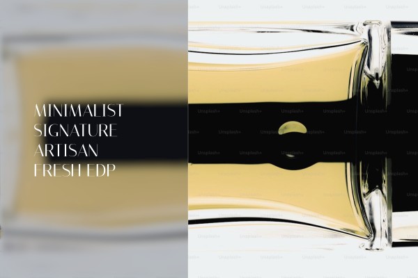 minimalist signature artisan fresh edp